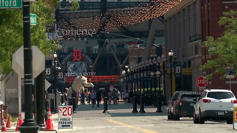 downtown Detroit