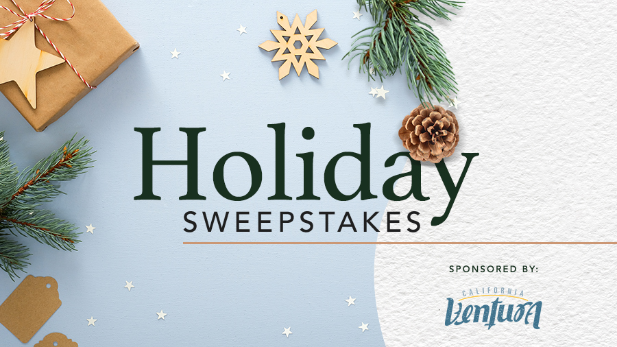 Visit Ventura Holiday Sweepstakes 2022 
