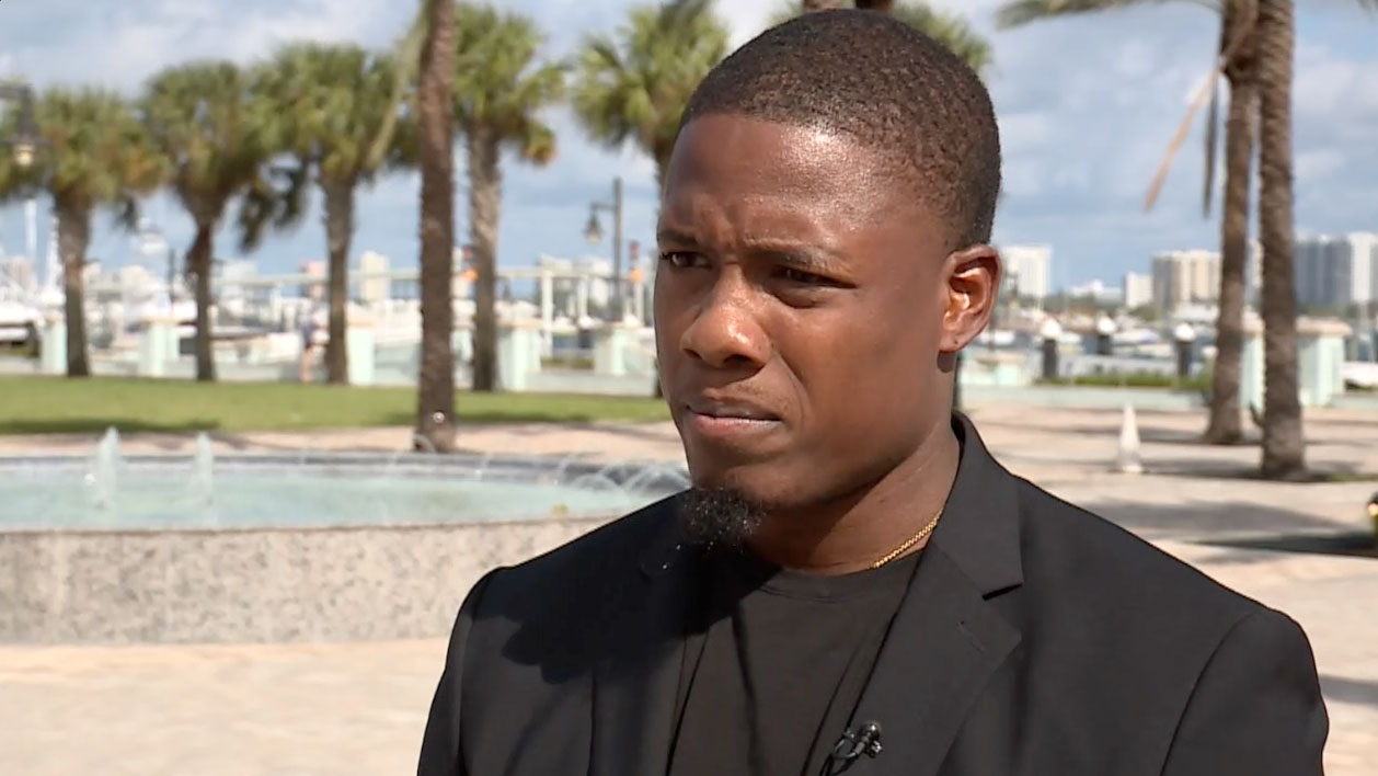 Leroy Kelson explains to WPTV why he believes he should be on the ballot for the city council in Rivera Beach.