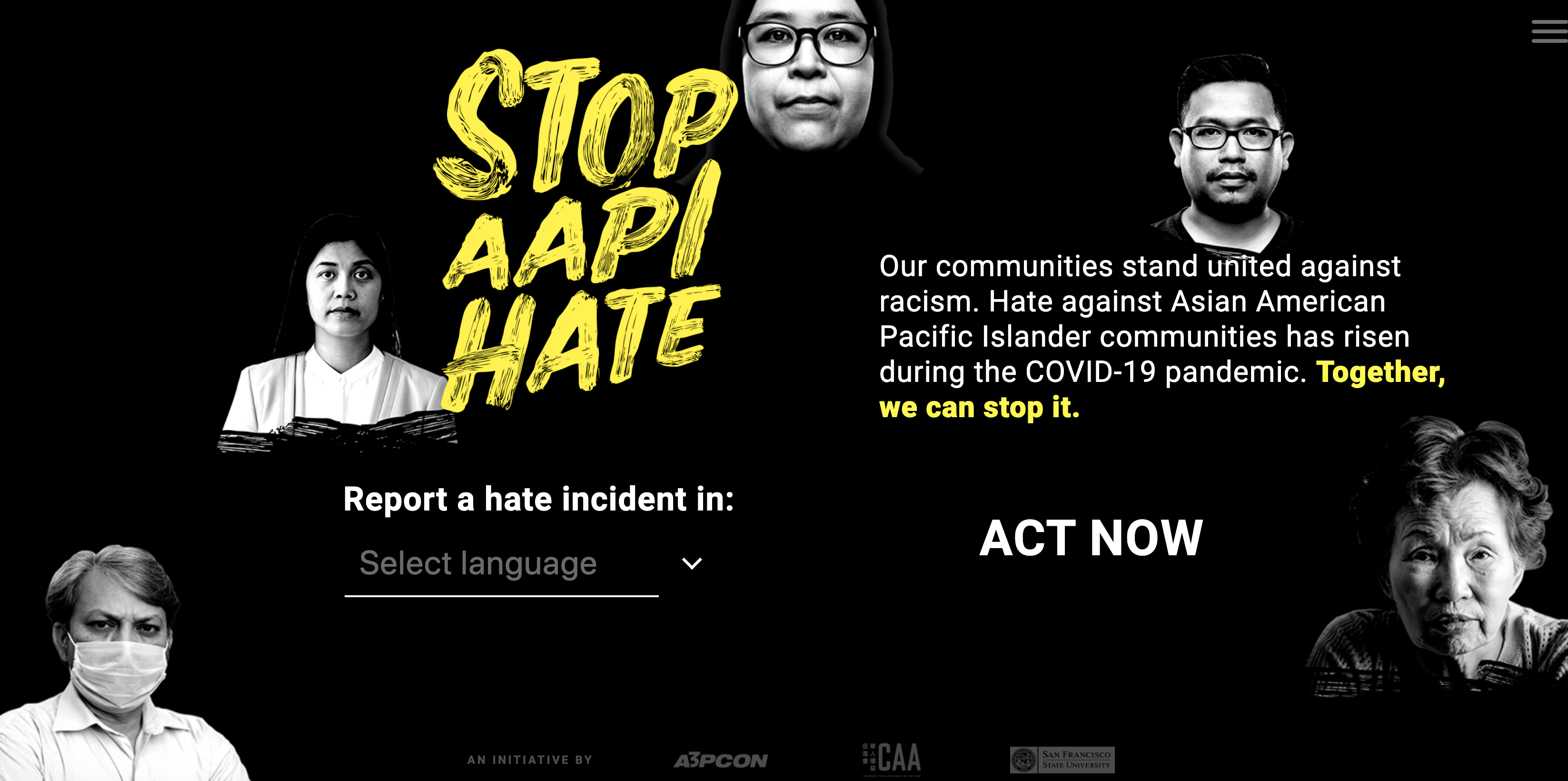 Stop AAPI hate 