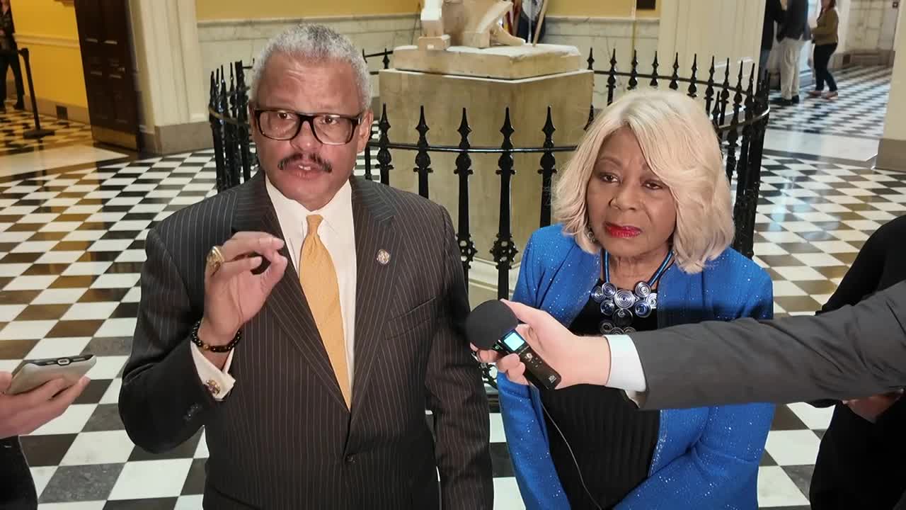 Del. Luke Torian (D-Prince William) and Sen. Louise Lucas (D-Portsmouth)