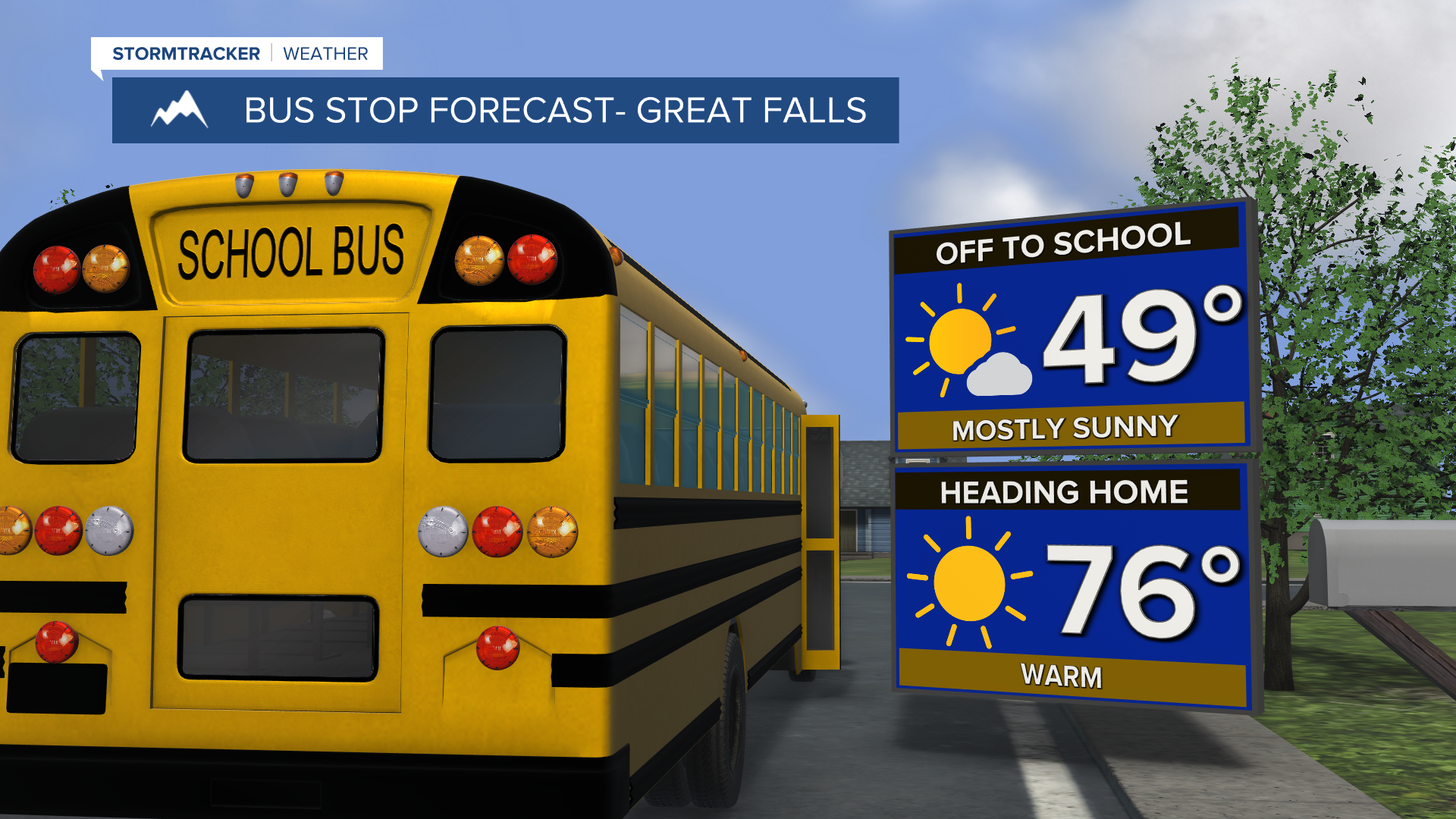 Great Falls Bus Stop Forecast