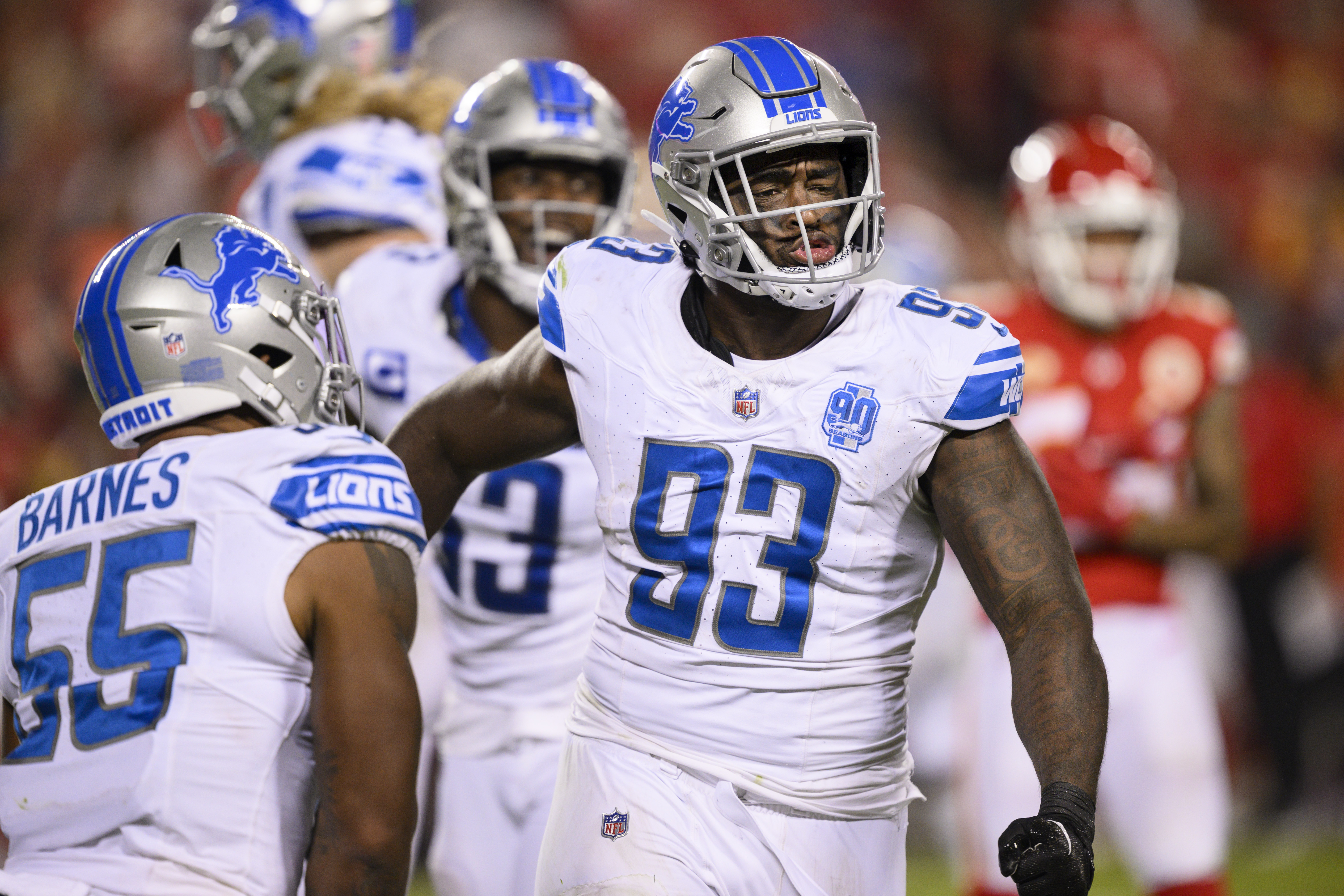 Josh Paschal Lions Chiefs Football