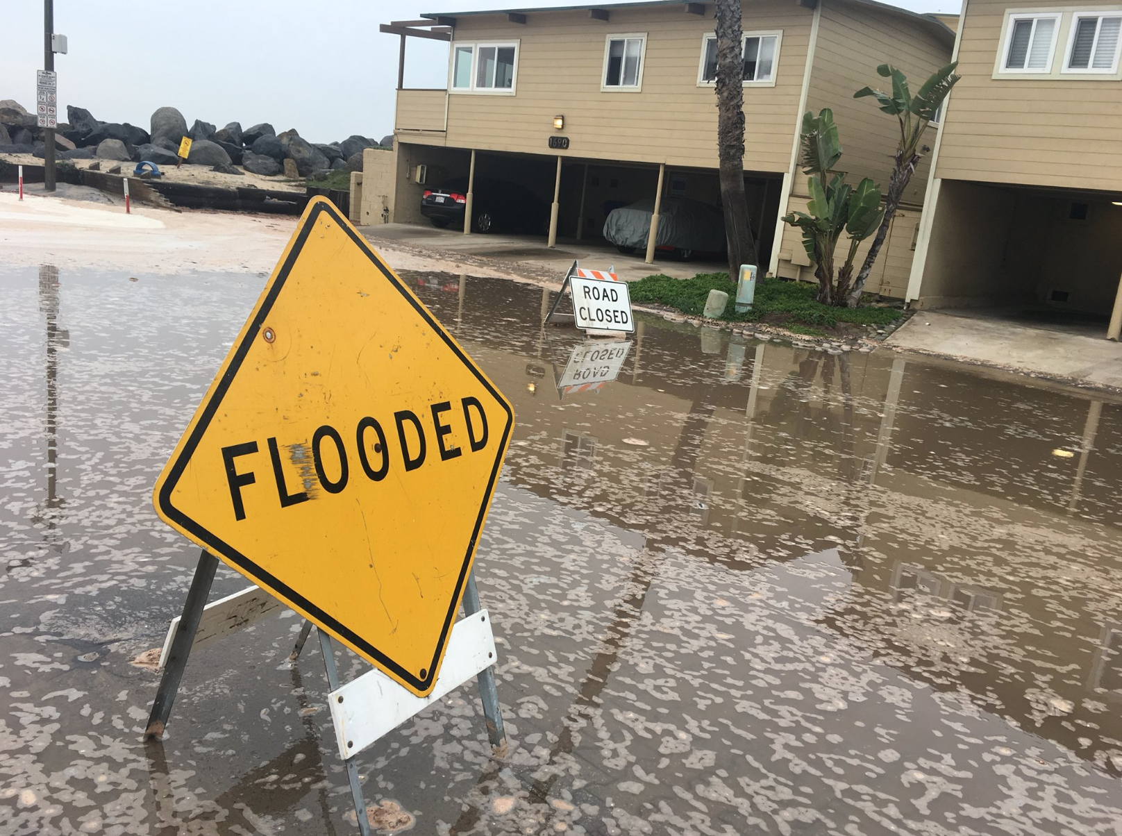 Imperial Beach tide flood 12.21