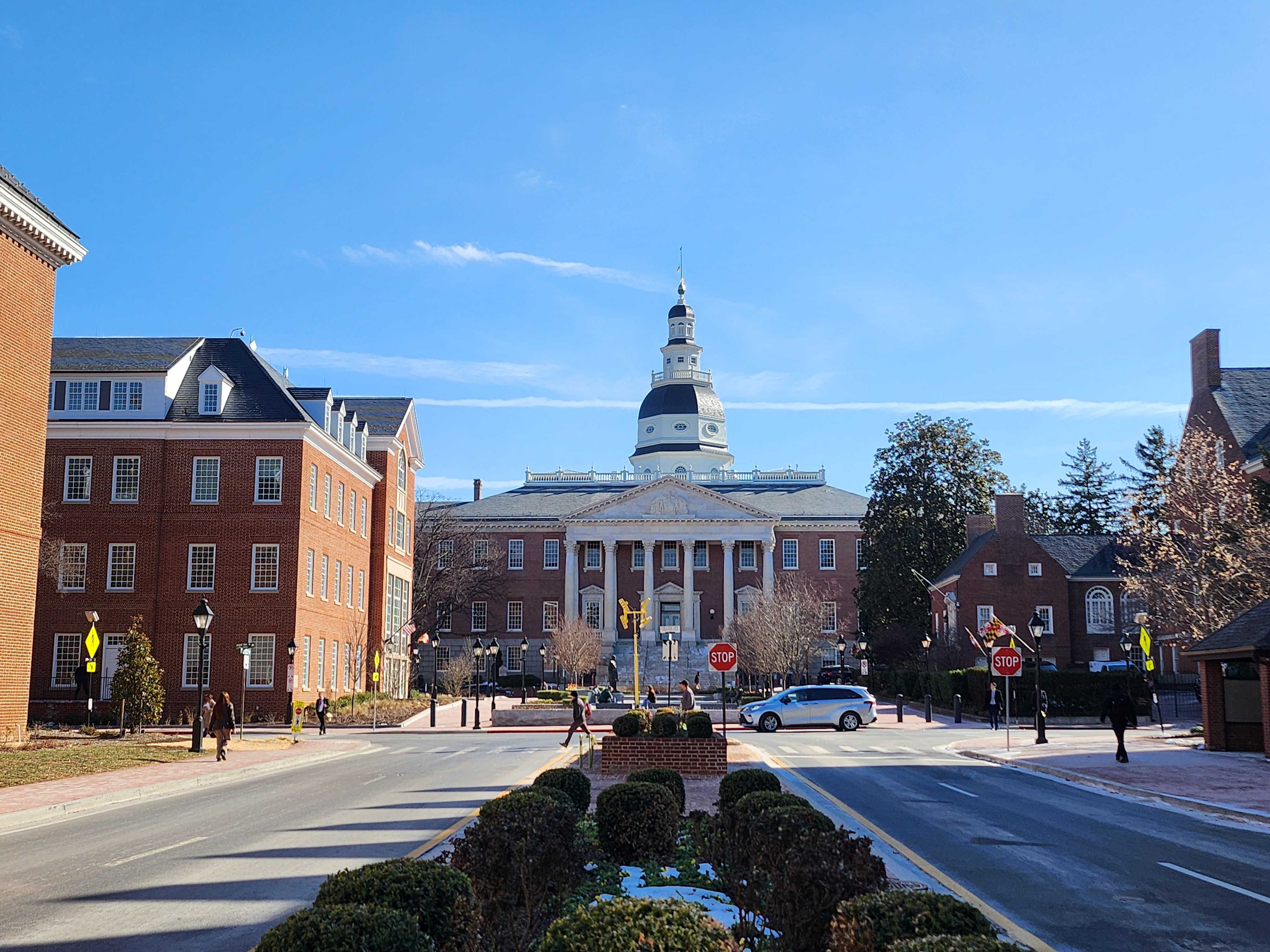 Maryland State Capitol Annapolis January 2025
