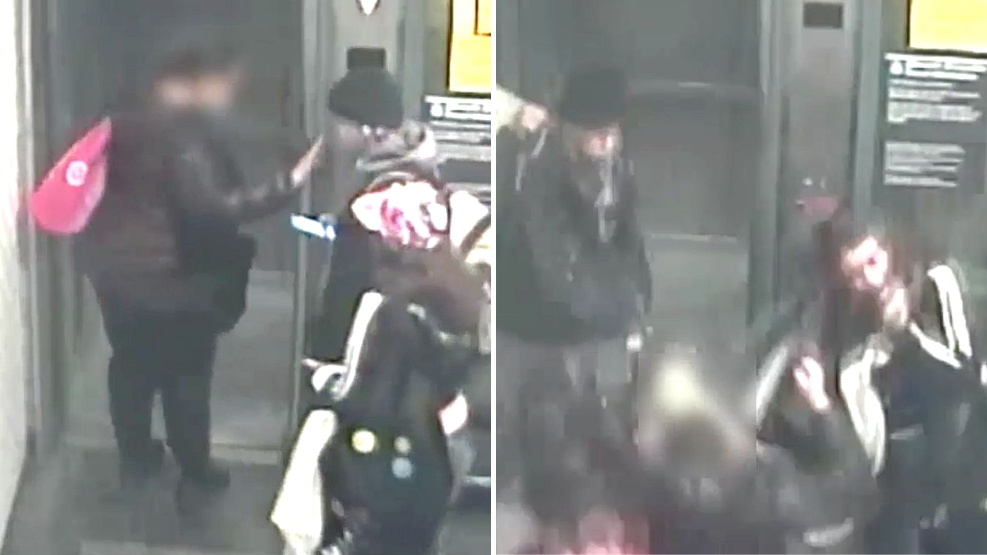 Woman attacked by two others after asking them to wear masks in New York subway station elevator