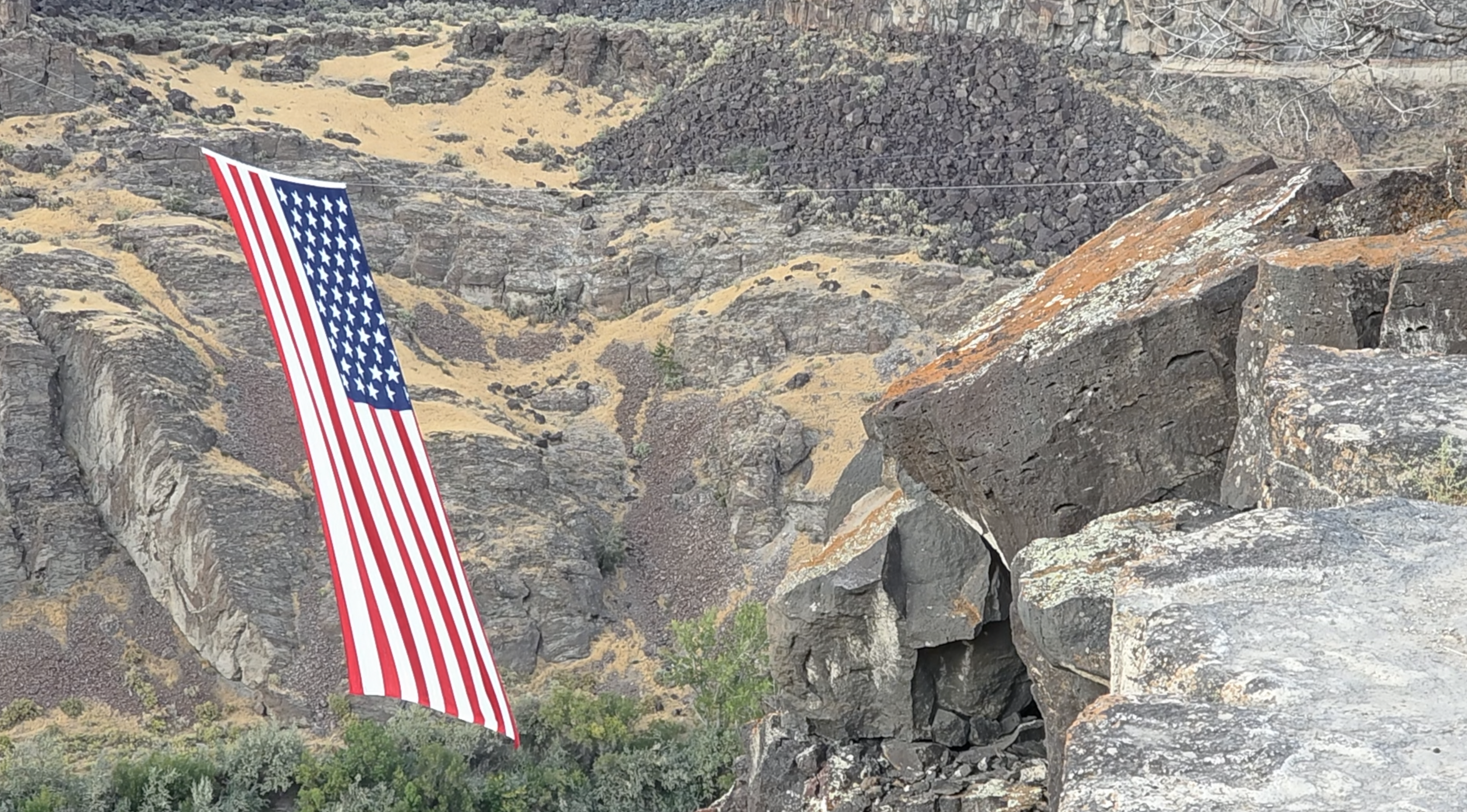 Magic Valley 9/11 Memorial unveils 'The Patriot' in the Snake River Canyon