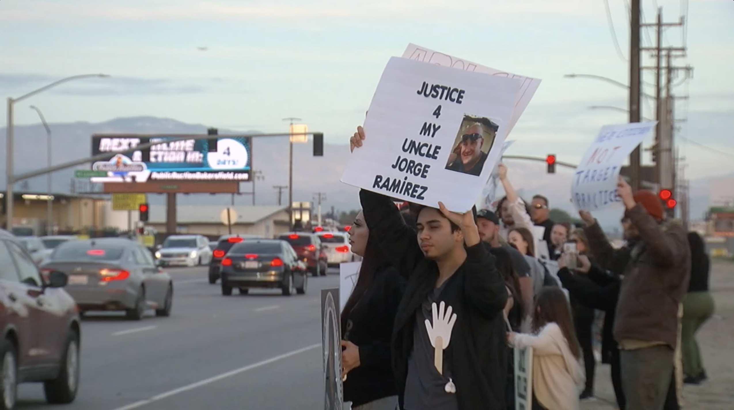Killing County protest