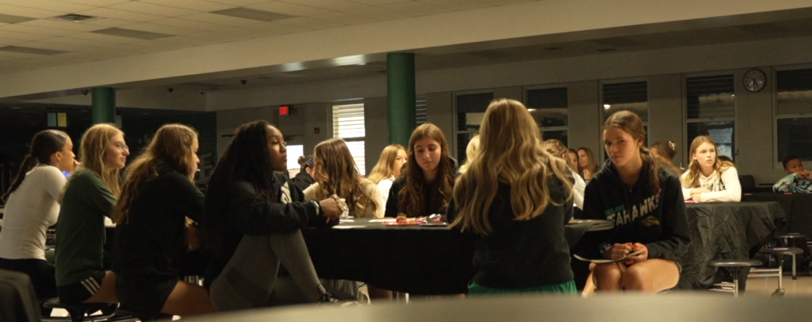 Girls at seminar