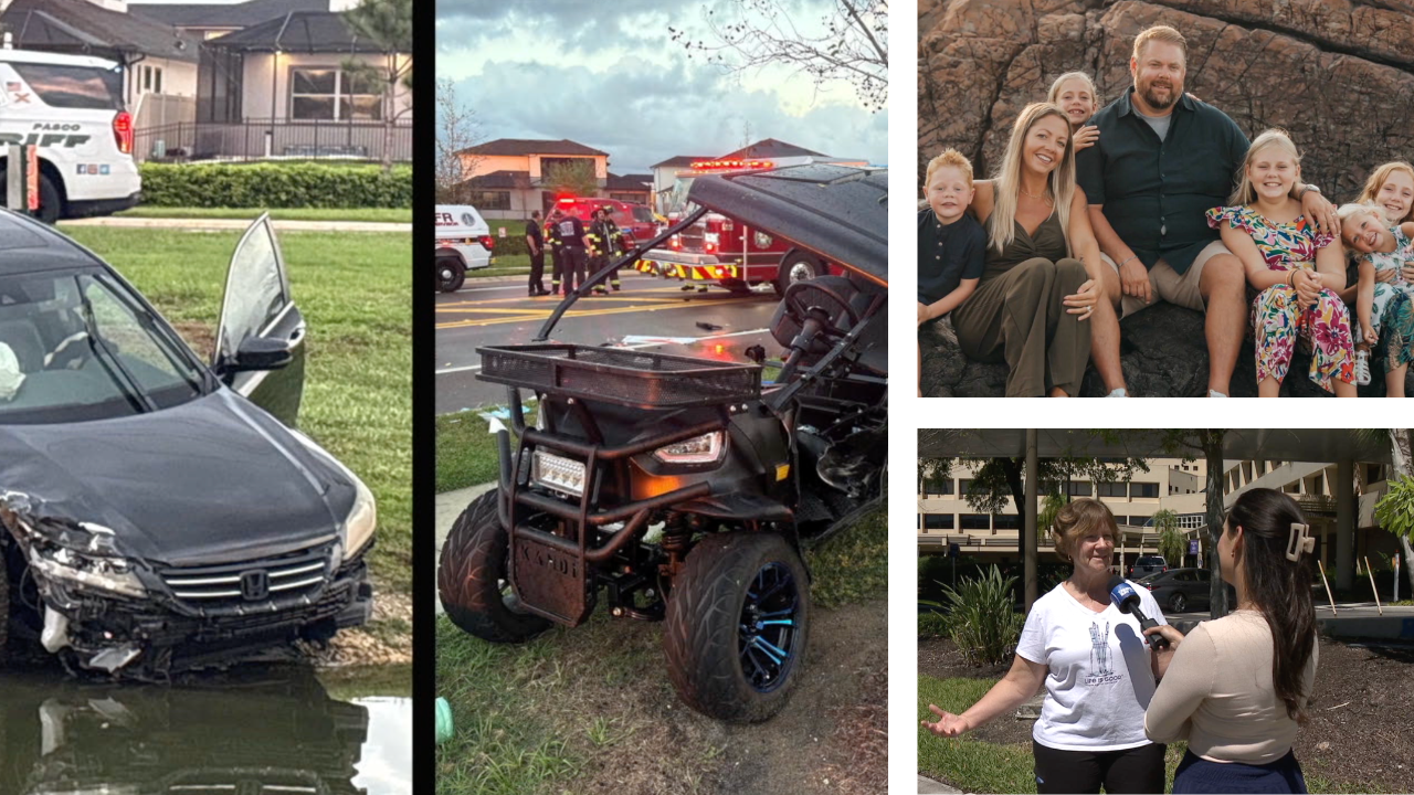 'It's truly a miracle,' relatives say of 6 family members recovering from Wesley Chapel golf cart crash