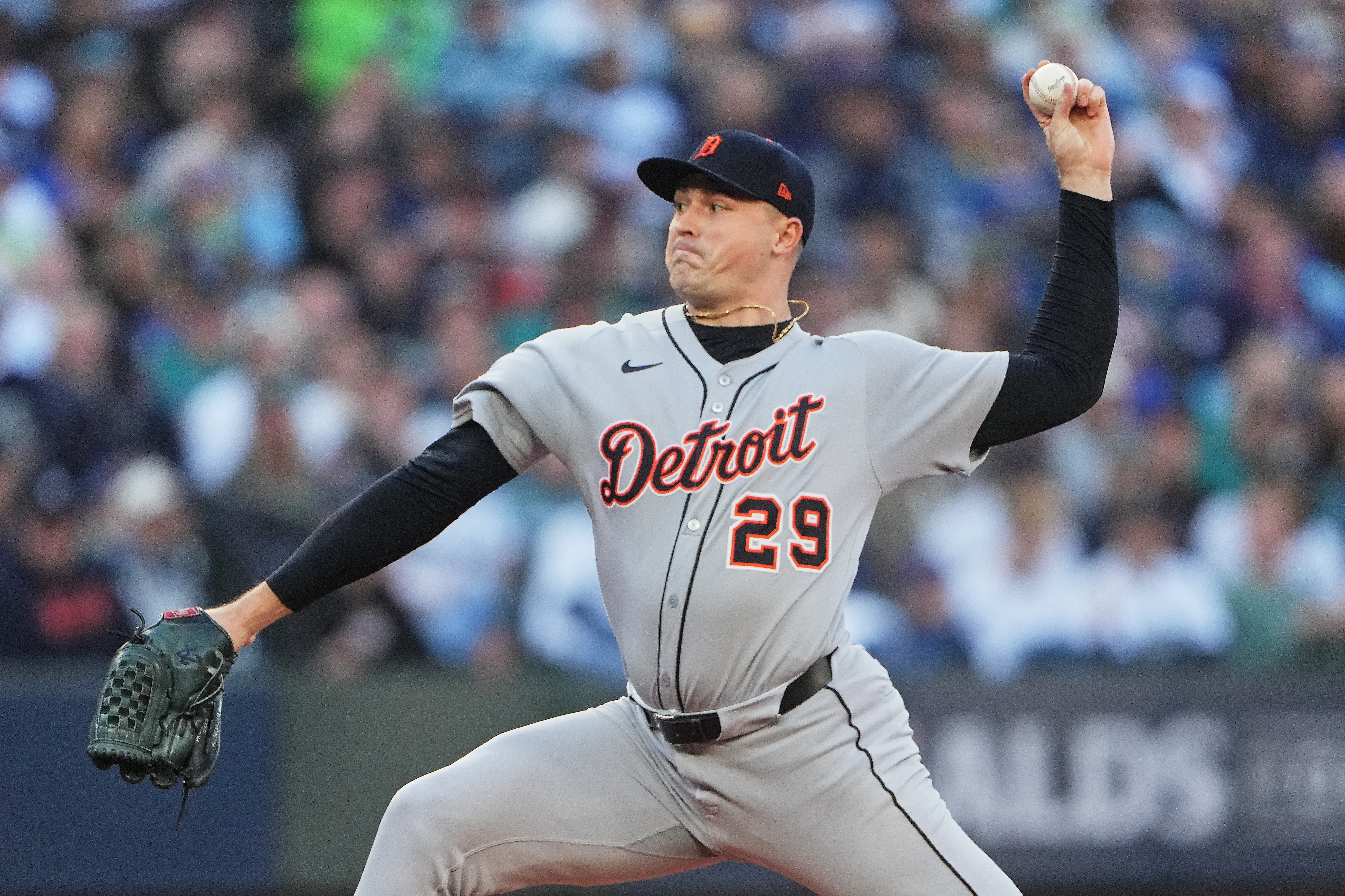 ALDS Tigers Mariners Baseball