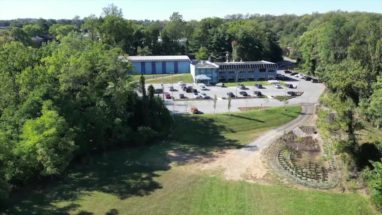 Church builds rain garden to fight flooding