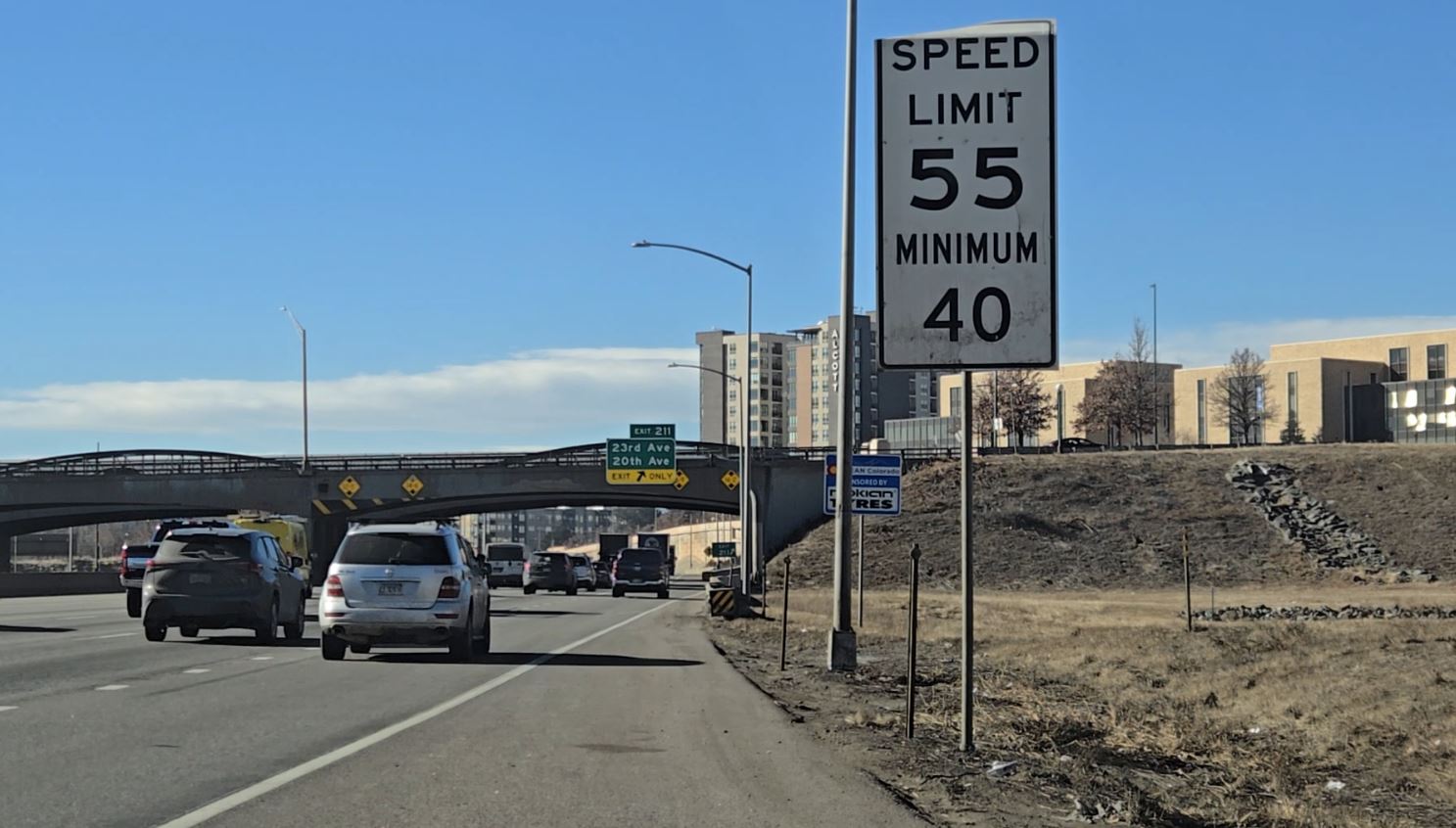 Minimum speed limit