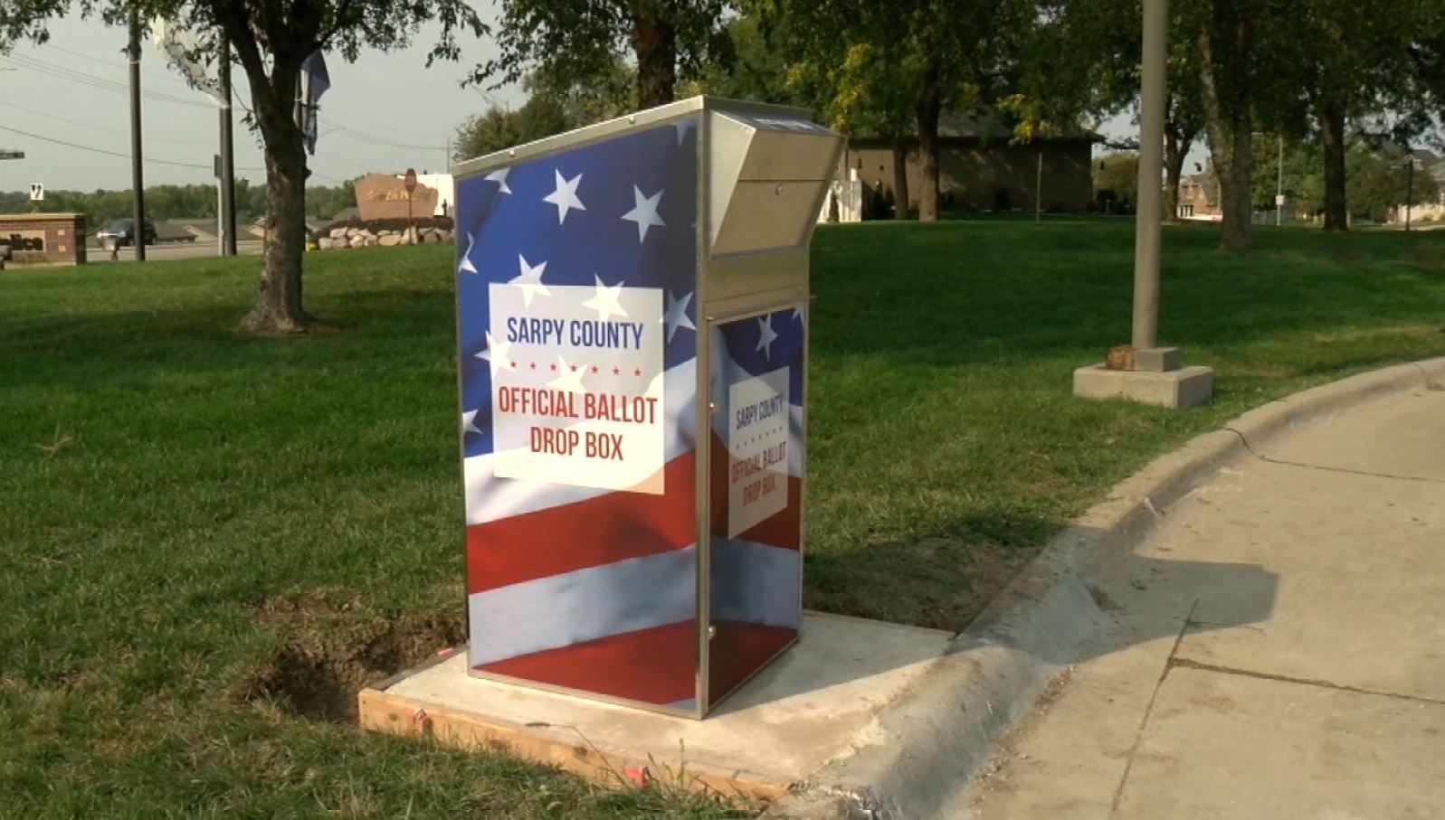 Sarpy County Offical Ballot Drop Box