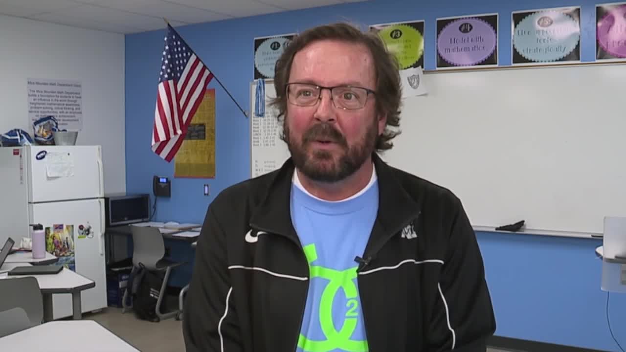 Mica Mountain High School math teacher Matt Penland is one of nine finalists for the Arizona Athletics Teacher of the Year Award.