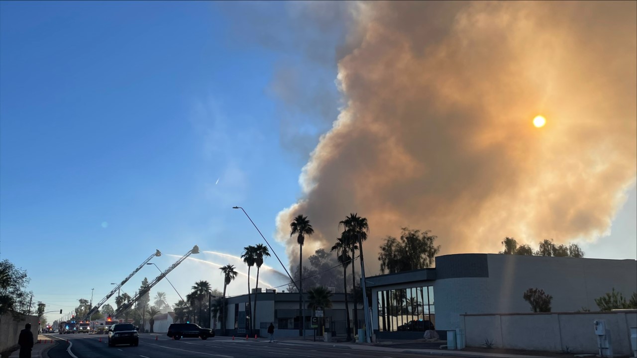 Mesa Storage Fire
