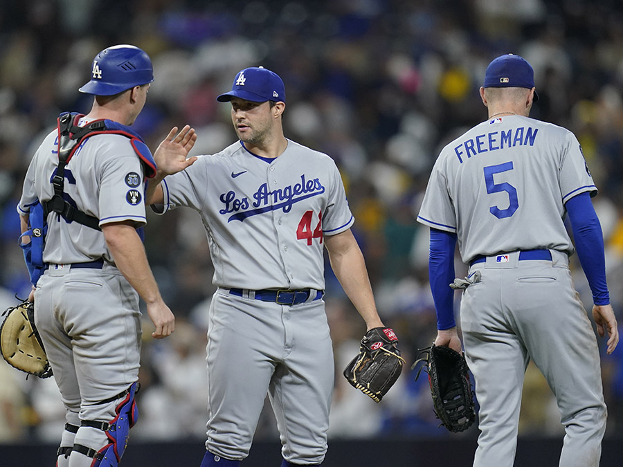 Dodgers Padres Baseball