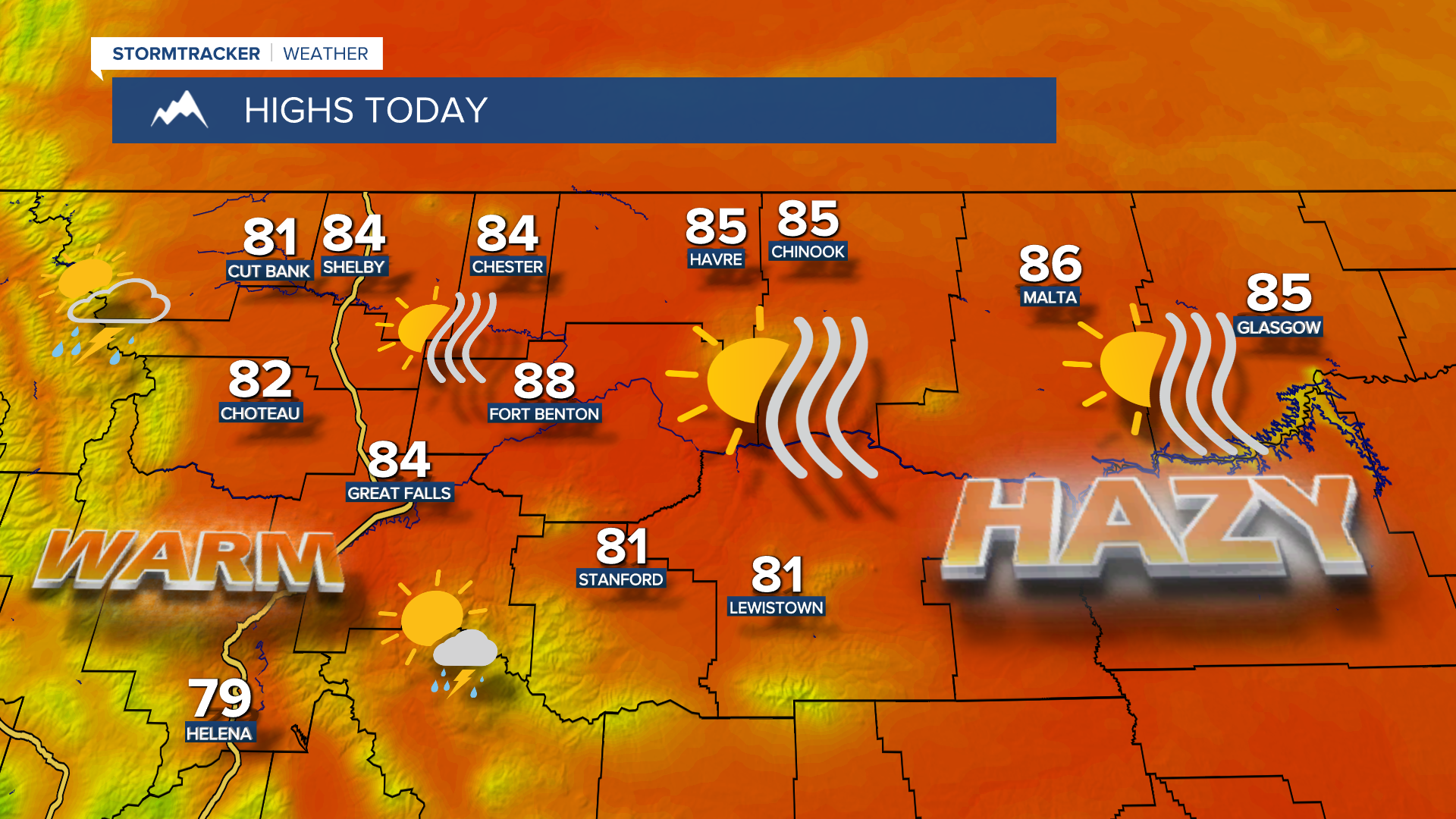 Highs Today