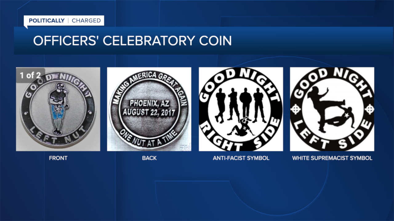 Four Challenge Coins 