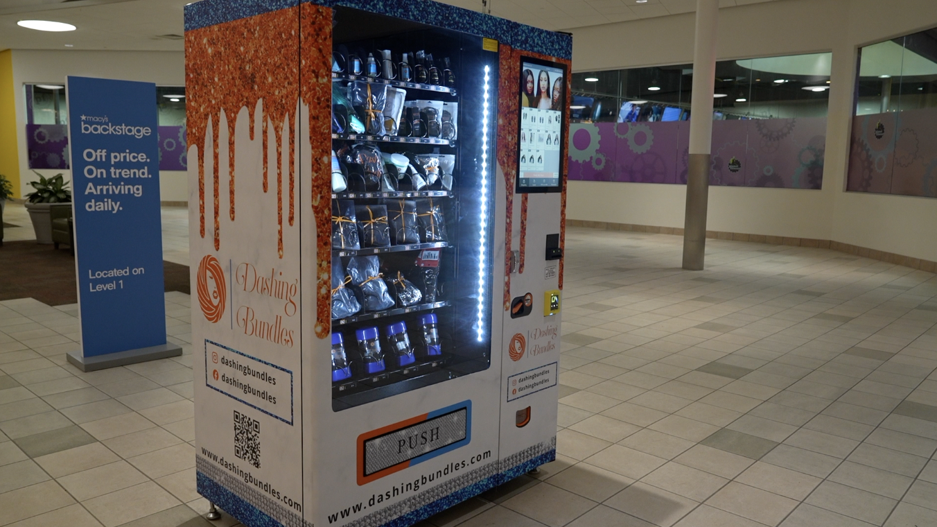 Dashing Bundles vending machine