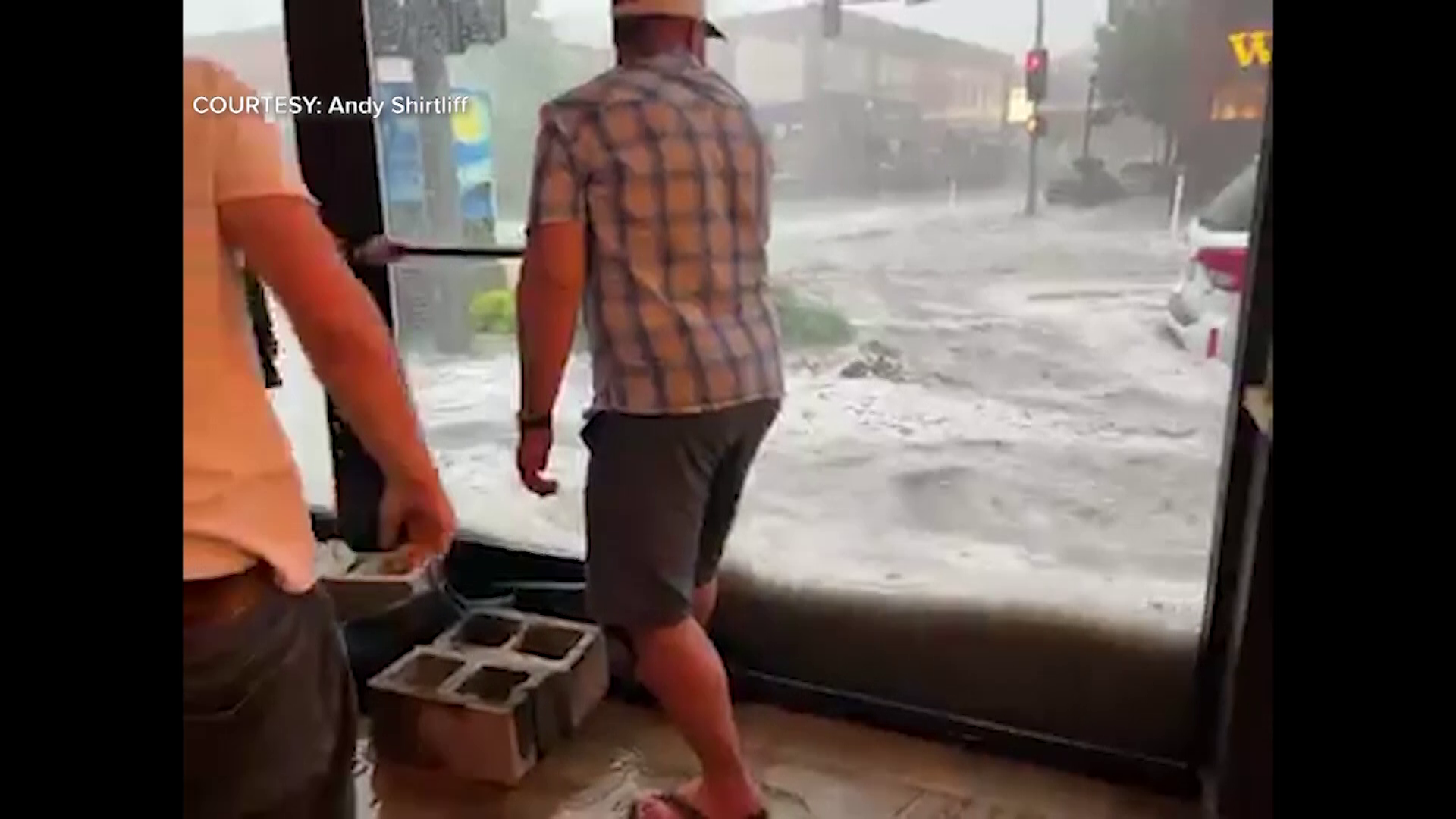 Flash flooding in Helena