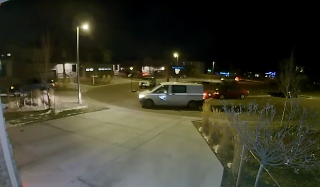 USPS hit-and-run T-bone combo