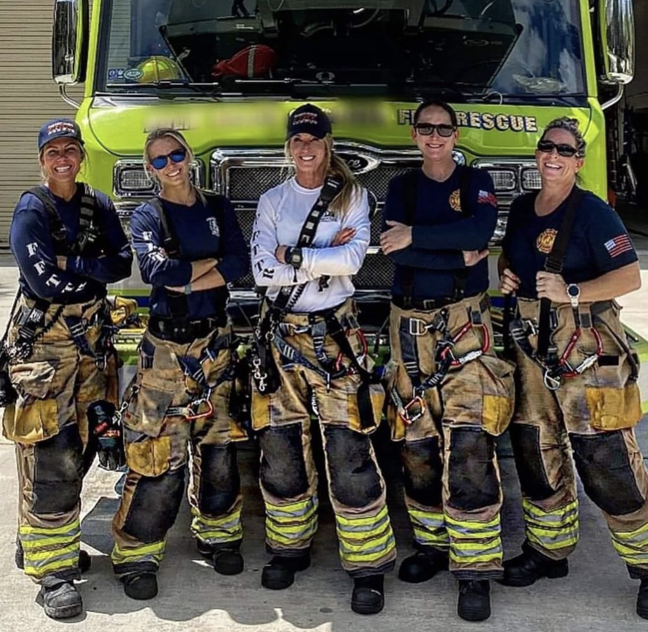 Women firefighters