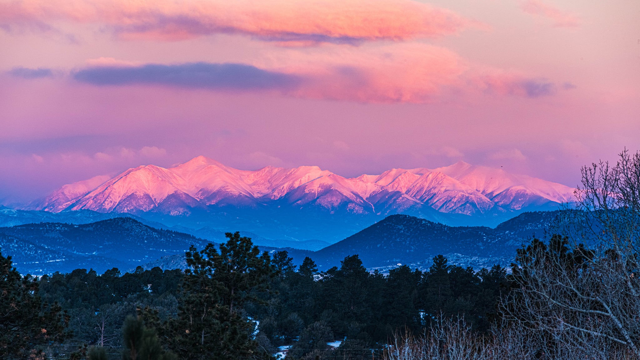 Steve Shugart Westcliffe sunrise 12.23.2020