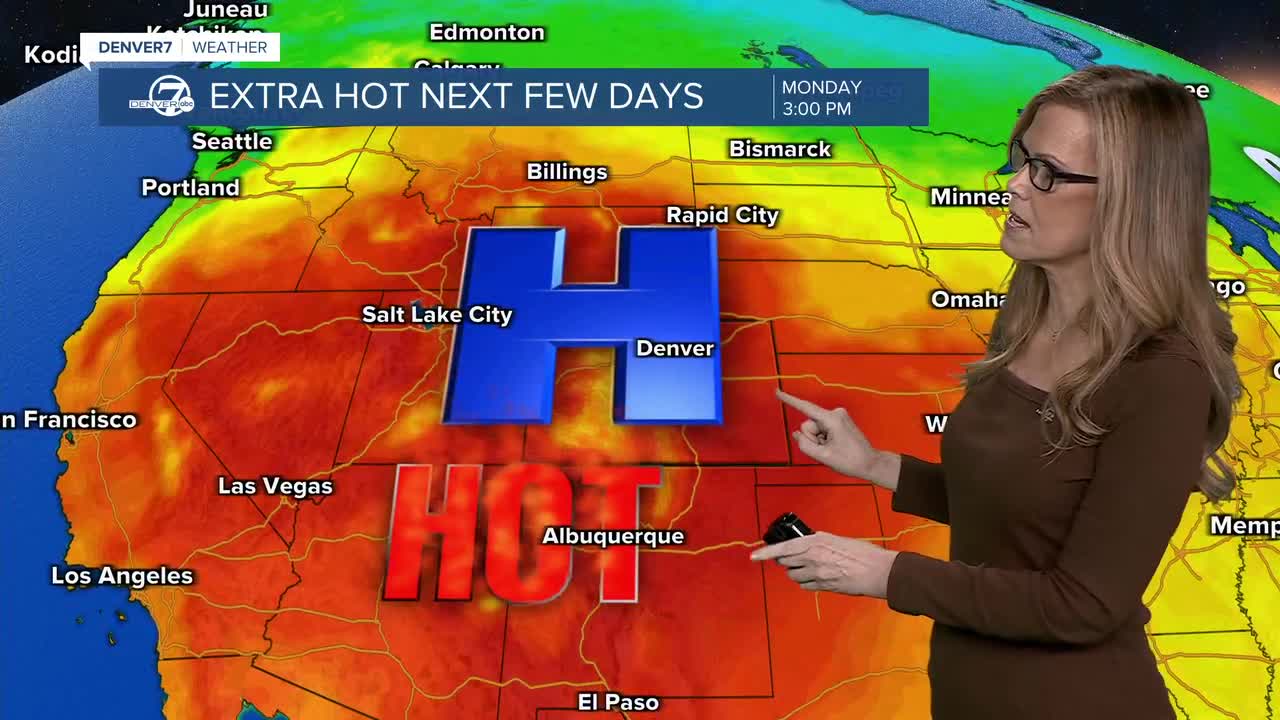 Hot for a few more days