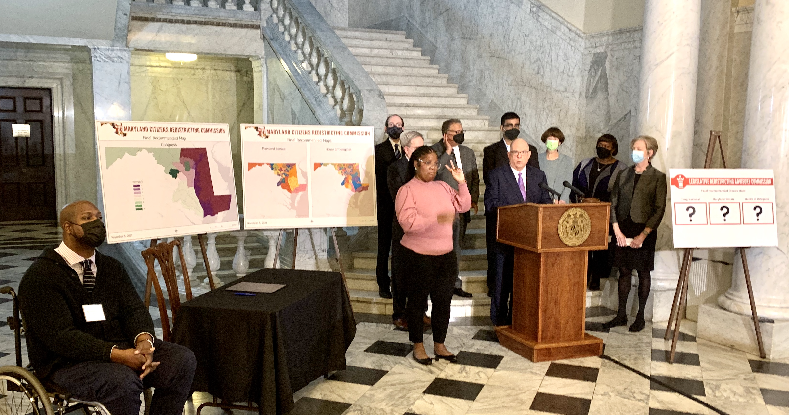 Gov. Hogan accepts commission's proposal to redraw congressional maps 