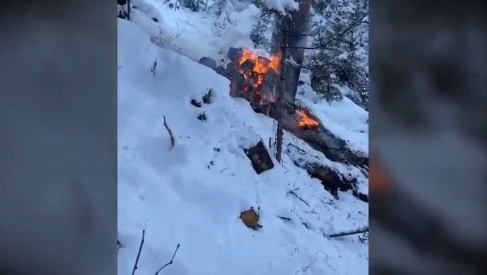 Fire allegedly started by Christopher Linsmayer