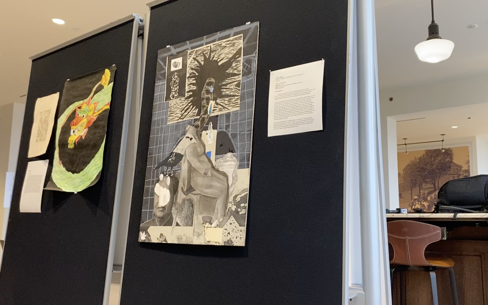 WMU exhibit for first generation college students