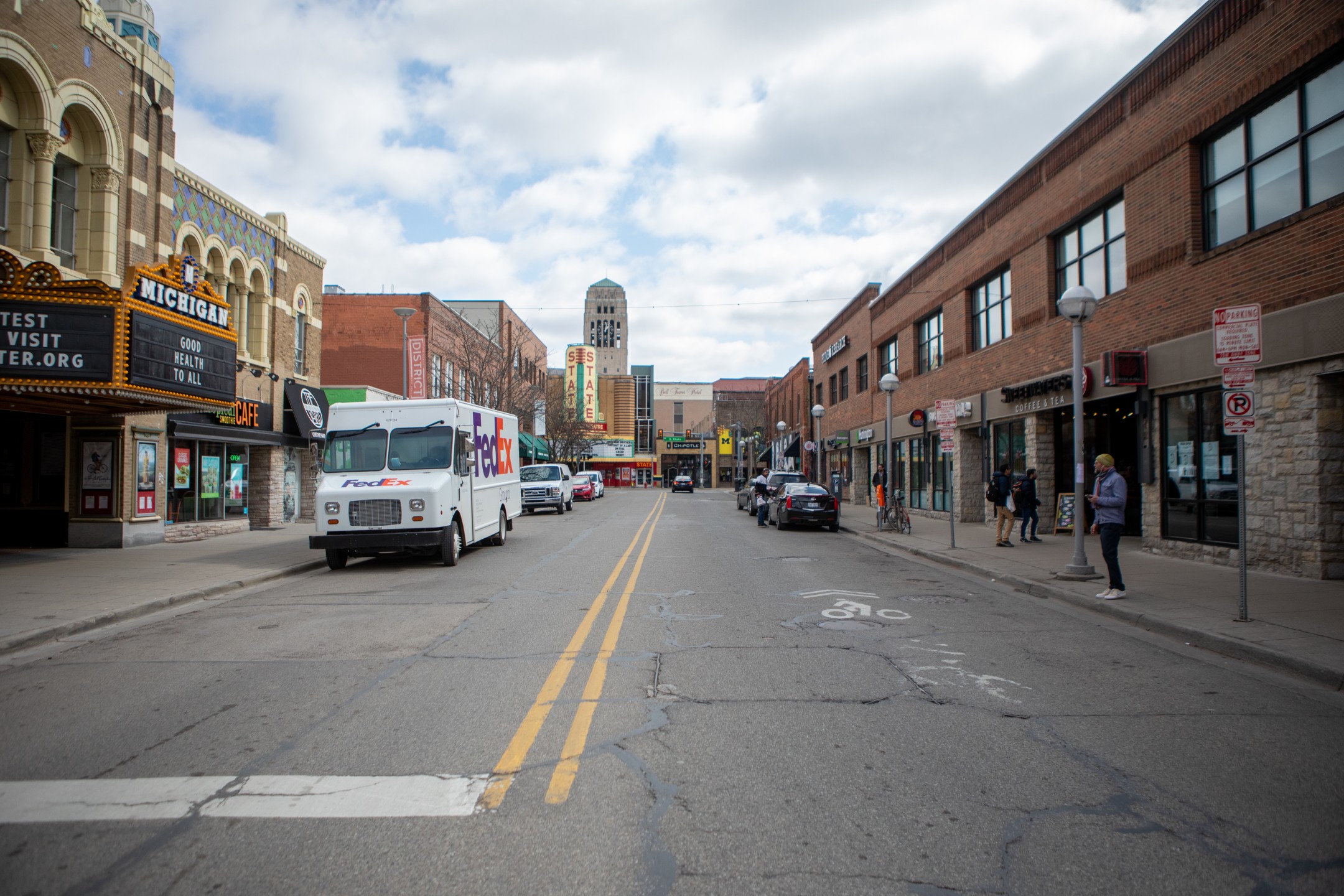 Ann Arbor's 'People-Friendly Streets' will help bikers & walkers social distance