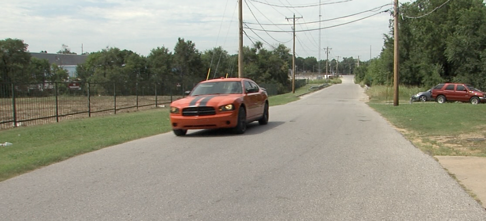 Orange Dodge Charger