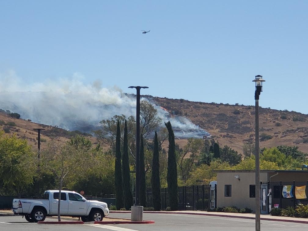Fire in Poway 082822