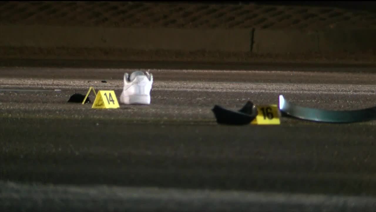 Teens struck on Fountain Mesa Rd