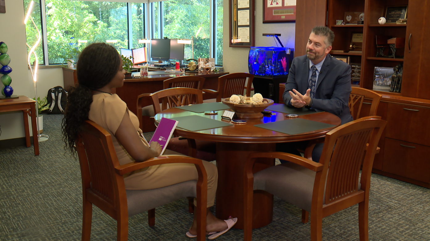 USD 232 Superintendent Cory Gibson
