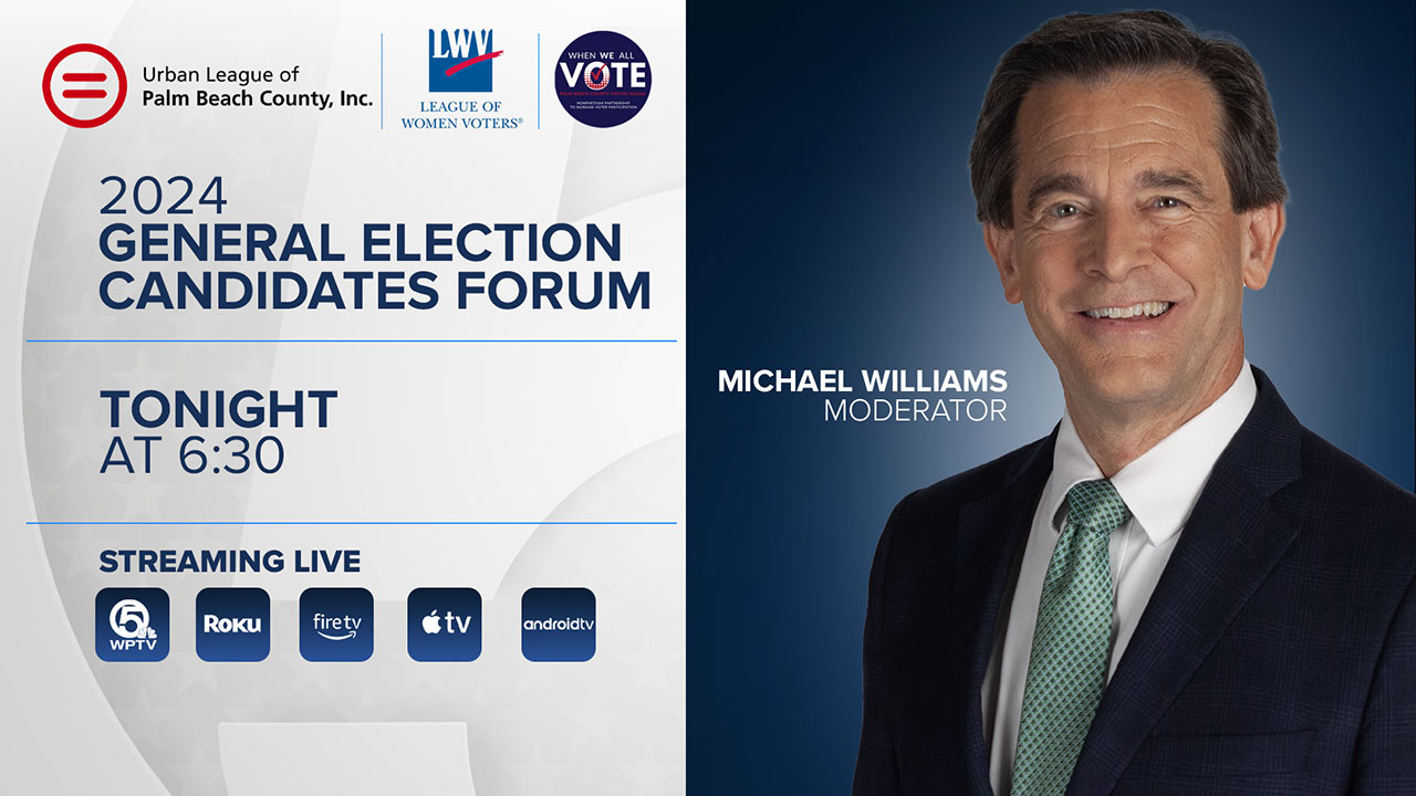 Urban League of Palm Beach County Candidates Forum, Tonight version, Sept. 25