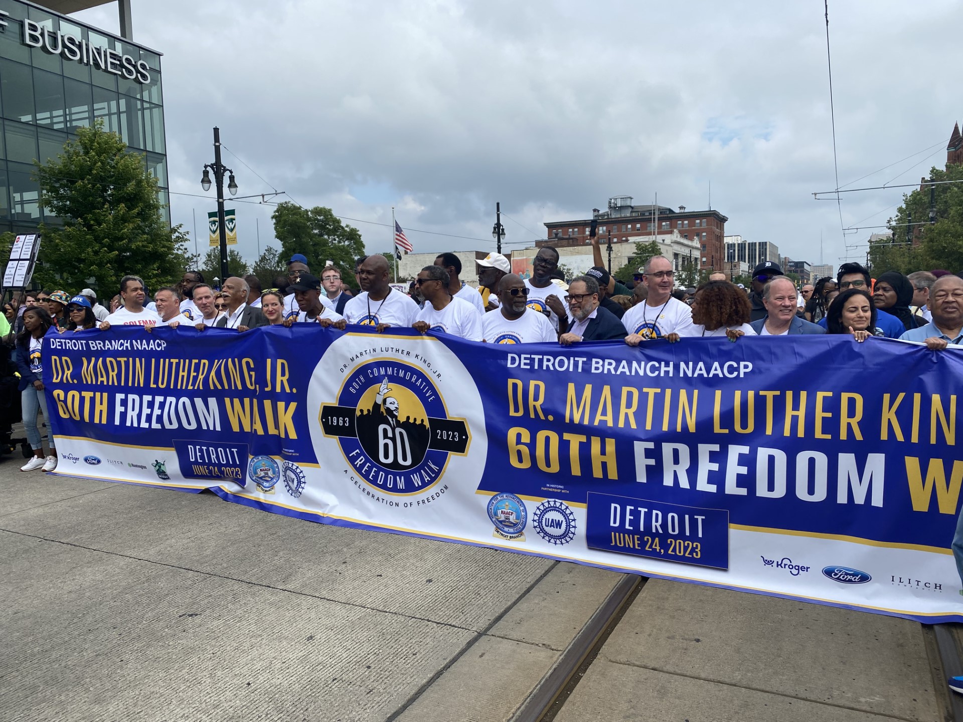 NAACP freedom walk start