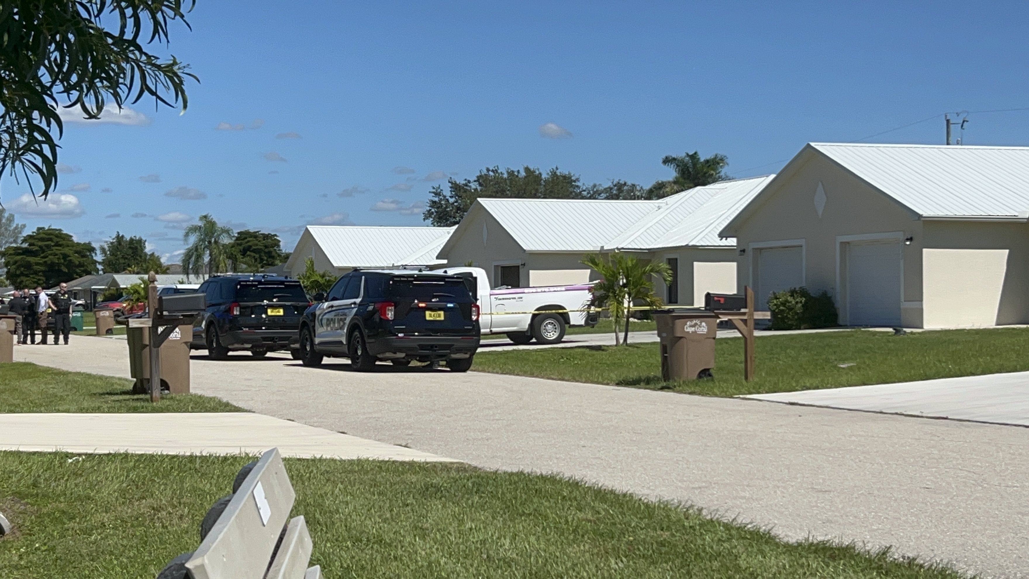 Cape Coral police scene 