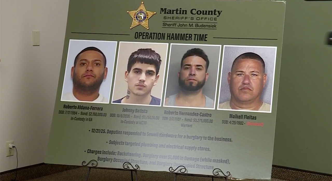 Operation Hammer Time suspects 