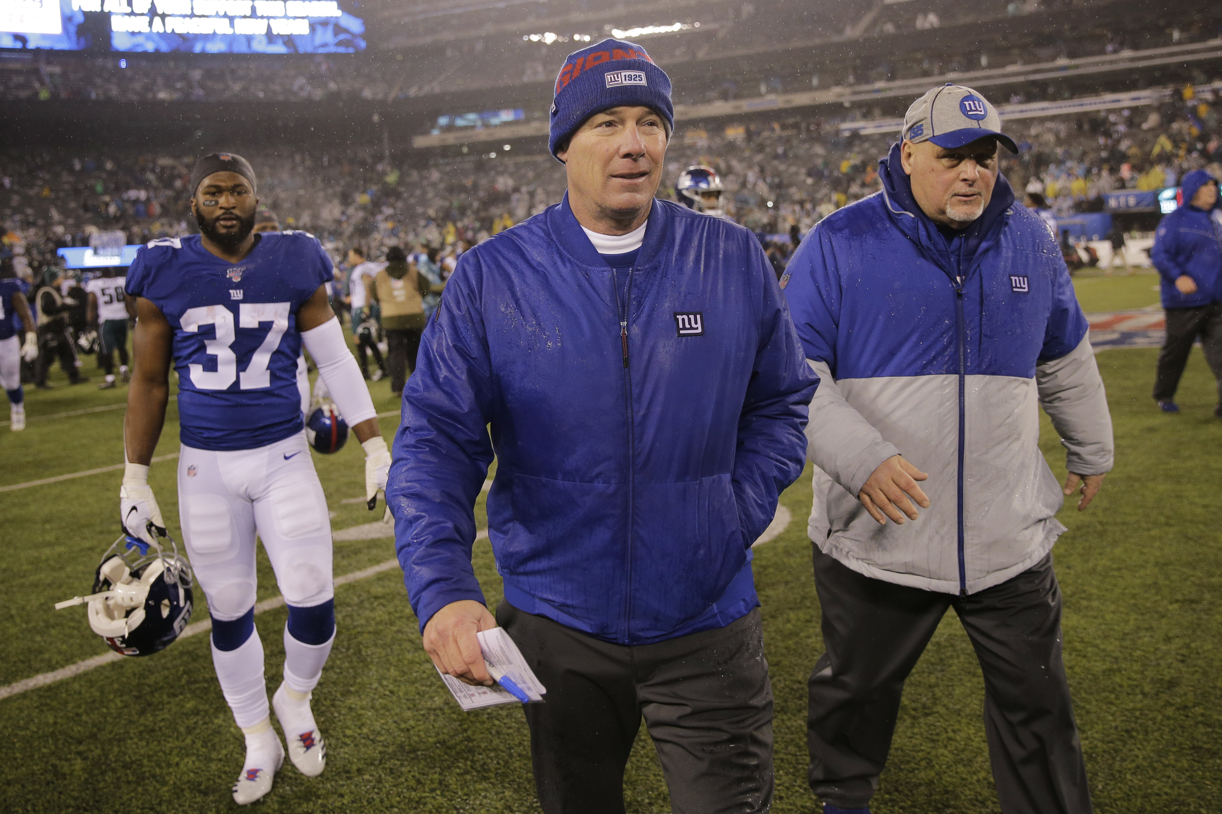 Giants have fired coach Pat Shurmur, GM Dave Gettleman stays