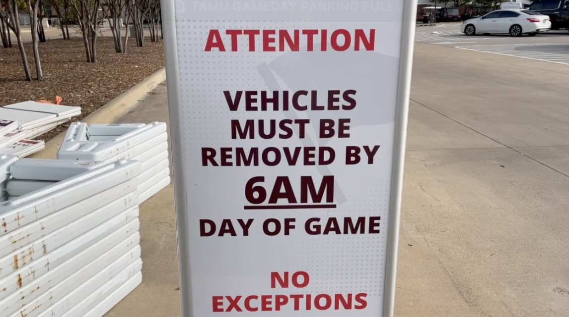 Texas A&M fans prepare for traffic chaos ahead of College Football Playoff game