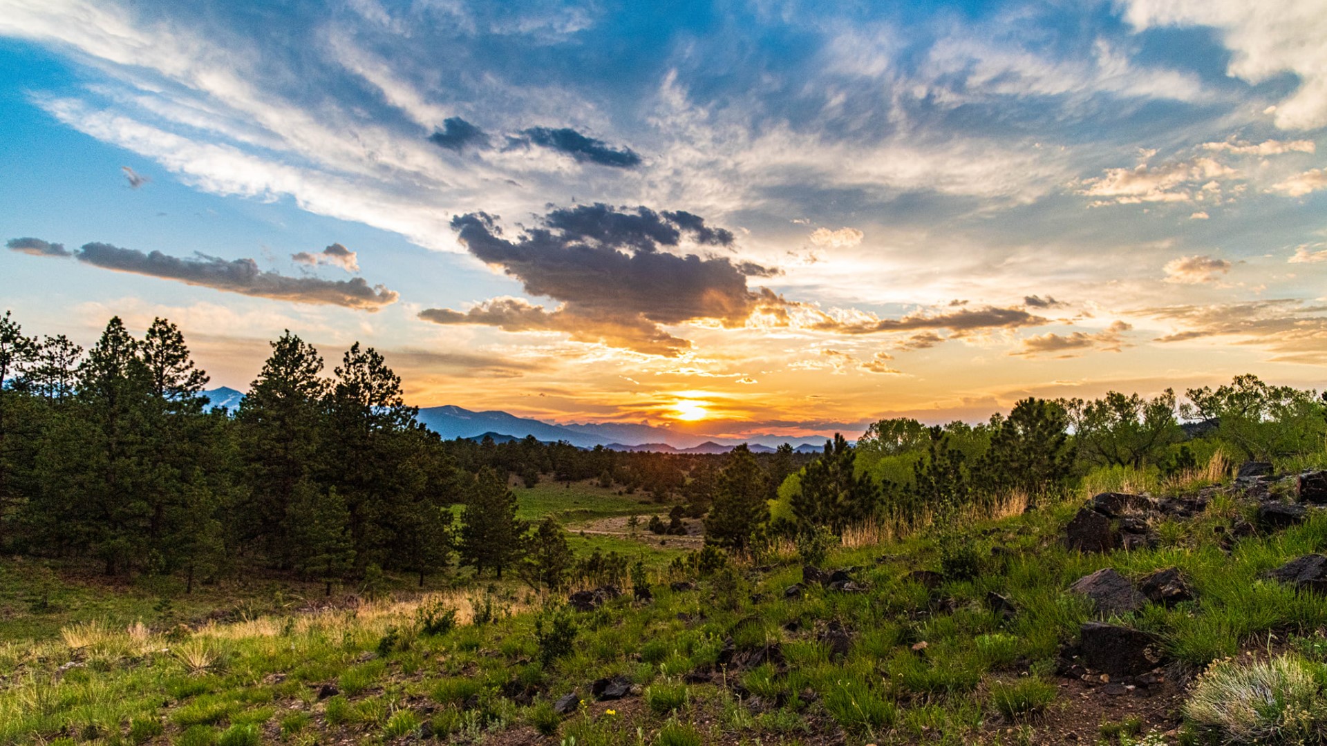 Westcliffe sunset