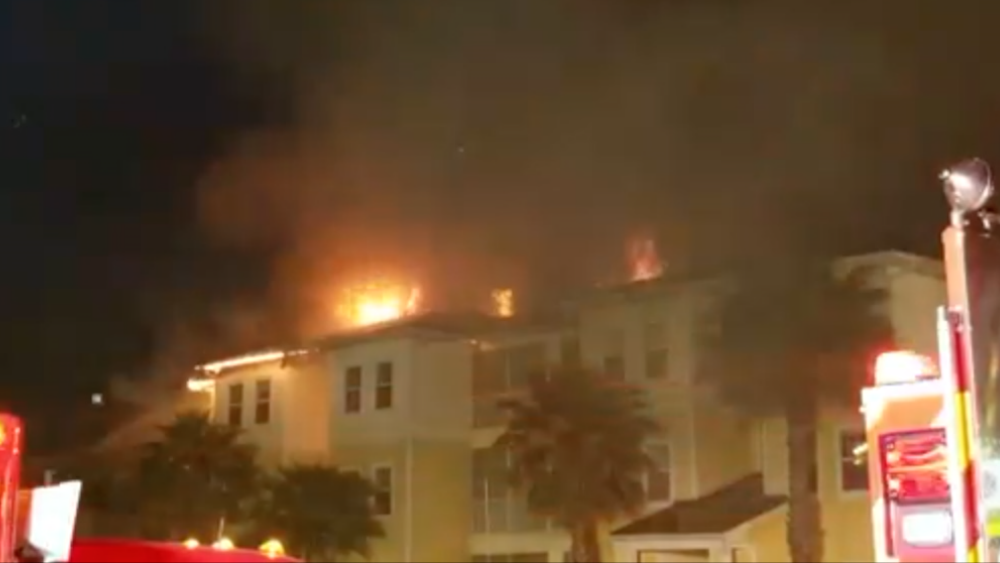 Arbor Glen apartment fire