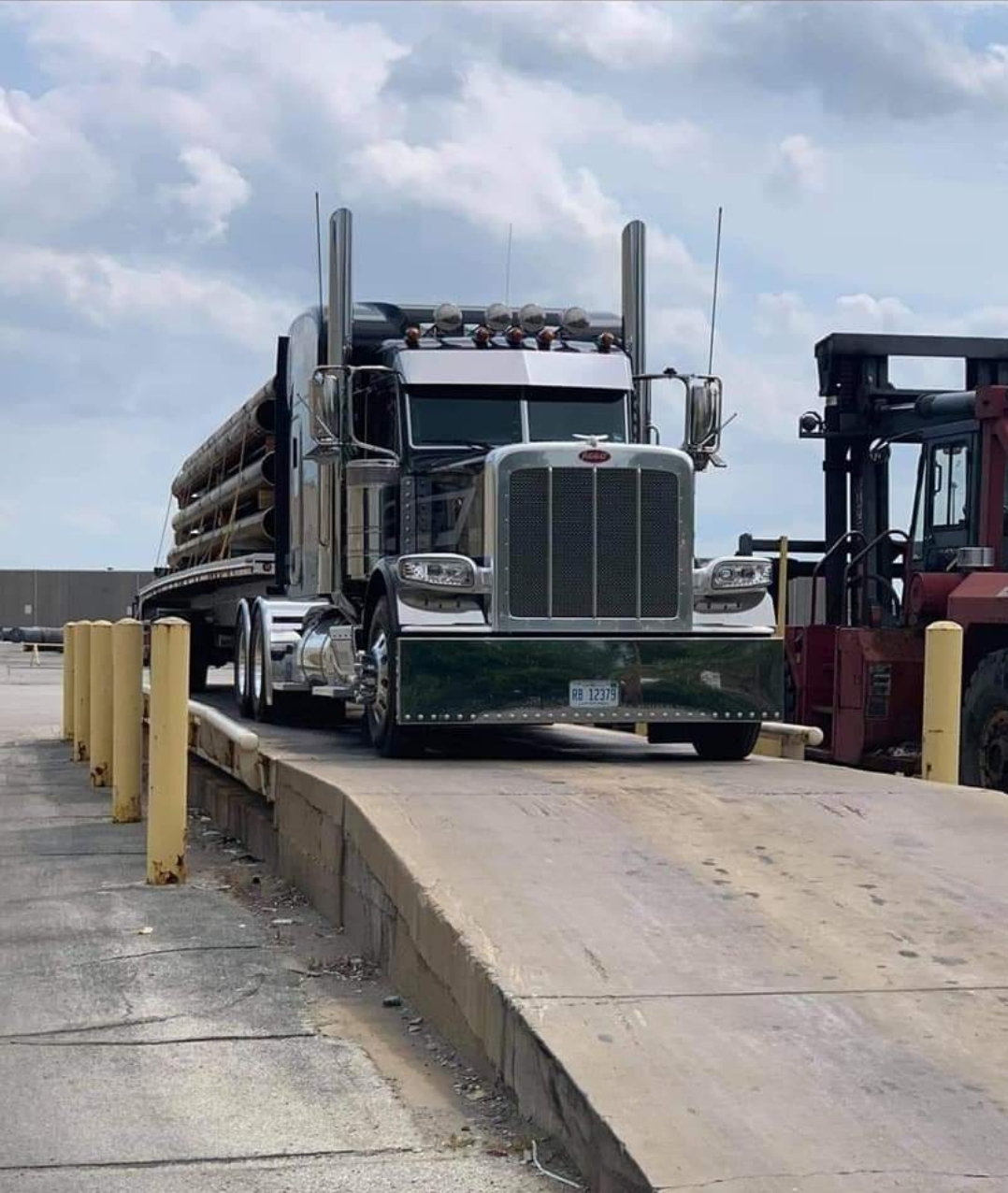 Preferred Trucking semi-truck 