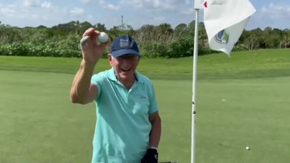 Marty Lerner makes 2 hole in ones