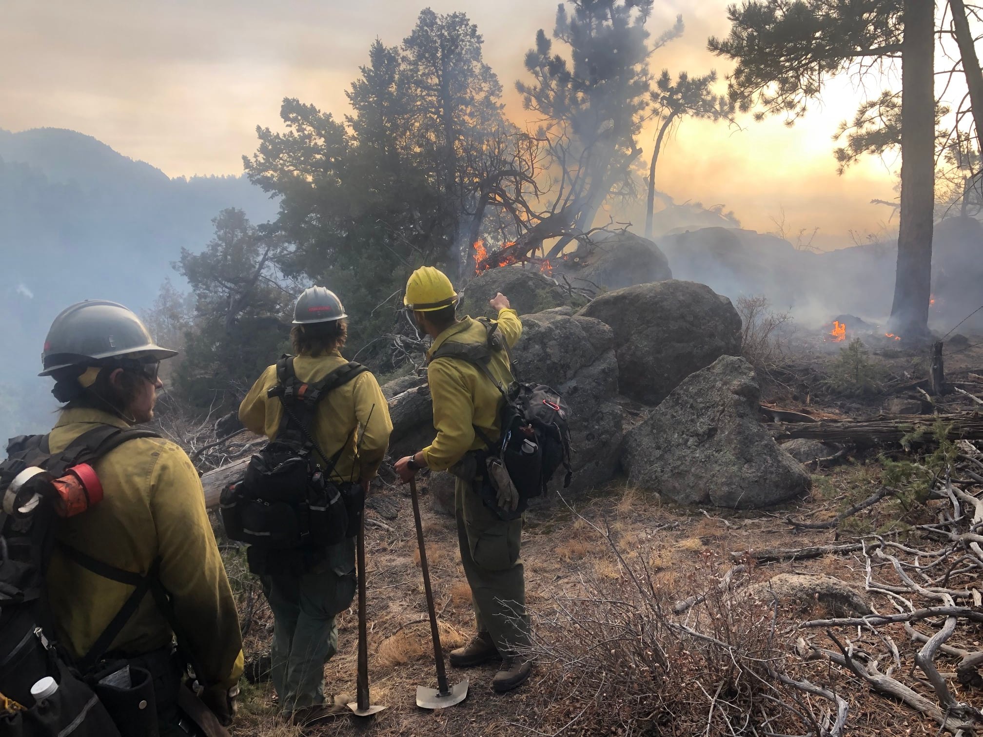 Kruger Rock Fire Nov 19 2021 Larimer County Sheriff's Office