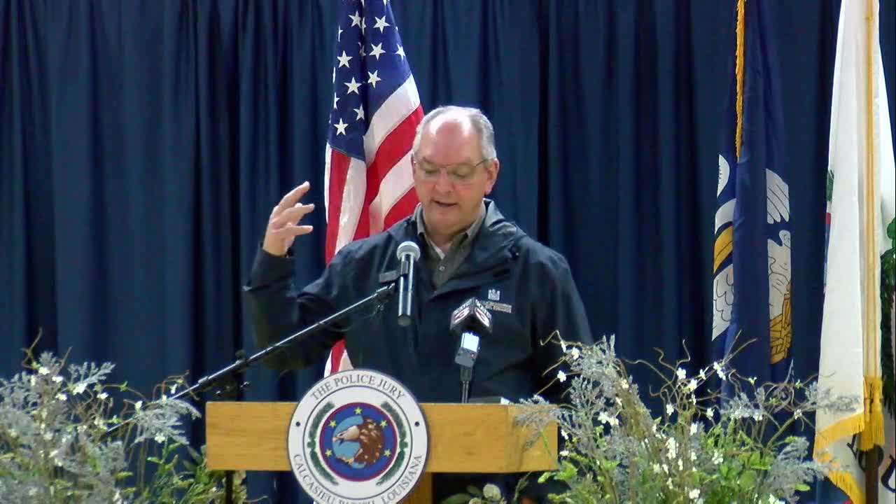 Governor Edwards on long-term recovery