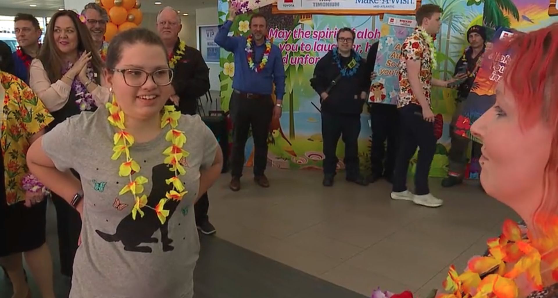 Cockeysville teen receives Make-A-Wish send-off to Hawaii